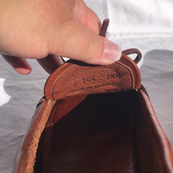 Coach Leather Driving Moccasins, Saddle - Picture 9 of 11